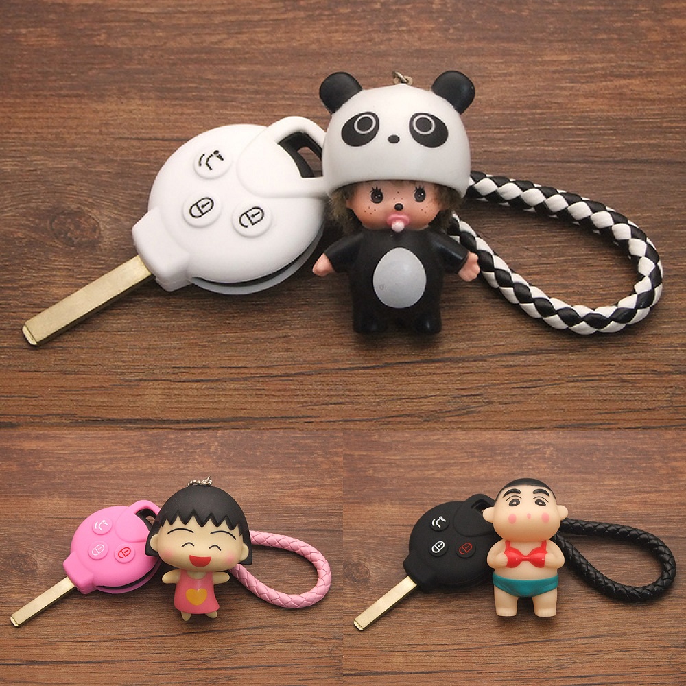 车钥匙套适用奔驰smart包可爱