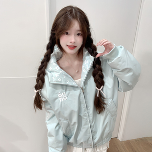 NOTEARS 老花拼接派克棉衣美式复古情侣冬季加厚棉服外套男女同款