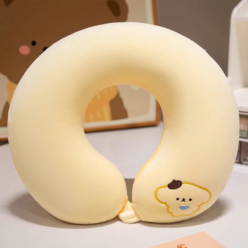 U型枕旅行枕记忆棉脖子靠枕卡通护颈枕坐车长途睡觉神器飞机U形枕