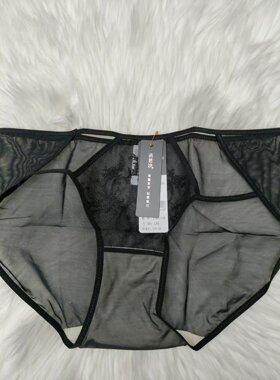 好好推荐诱芭沙品牌内裤1501K配套文胸性感蕾丝三角裤头网纱刺绣