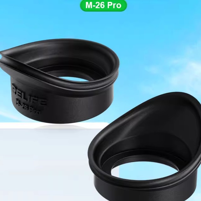 新讯 M-26 PRO显微镜护目眼罩防漏光抗疲劳贴合眼睛显微镜眼罩