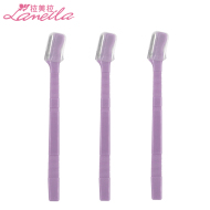 Châu Mỹ Latinh 3 Trang trí Lông mày Dao sắc bén Cạo lông mày Bộ dao Cạo râu Bộ Lưỡi dao Người mới bắt đầu Thrush Tạo tác Nữ cọ đánh phấn phủ