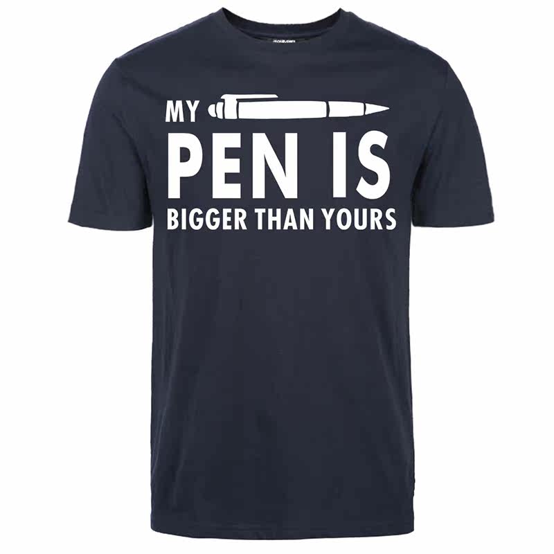 mens my pen is bigger than yours funny t-shirts 2020 haraju