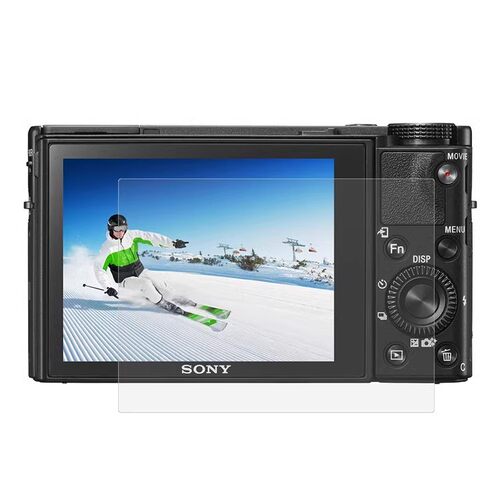 适用索尼相机屏幕保护膜RX100 RX100II M3 M4 M5A黑卡M6 M7钢化膜