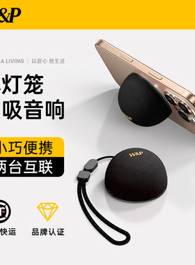 【W&P】蓝牙音响磁吸便携式户外迷你小音箱高音质环绕声浴室家用
