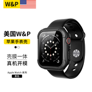 [US W&P] Applicable iwatch protective sleeve apple watch protective shell applewatch case 6 generation se watch case watch shell film integrated anti-fall film all-inclusive 44mm tempered 40