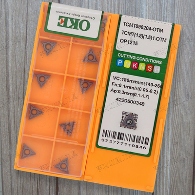 国产0KE精镗内孔刀片TCMT090208-OTM/090204-OTM OP1215 不锈钢
