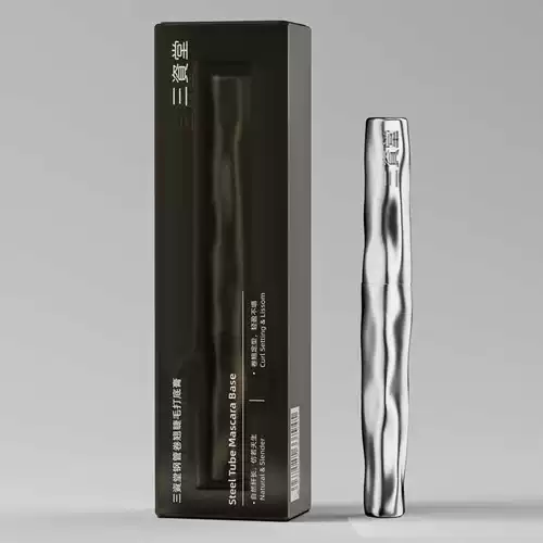 三资堂 Водостойкий удлиняющий завивающий крем для ресниц, тушь, не растекается, натуральная и стойкая формула, стайлинг