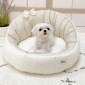 宝丽珍宠物沙发窝四季 通用可拆洗狗窝猫窝床比熊马尔济斯小中型犬