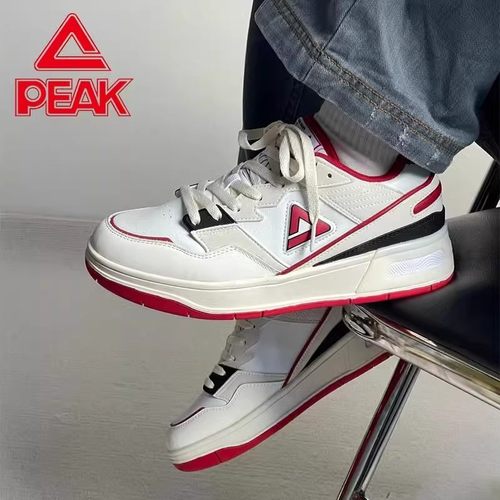 匹克态极910OG男女板鞋2025春季厚底舒适小白鞋复古休闲运动鞋子