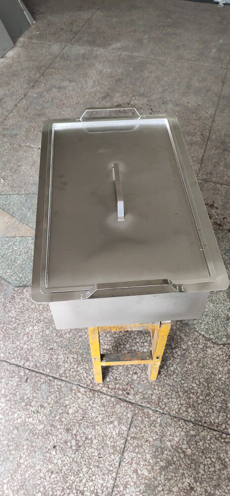 商用燃气加厚不锈钢内锅炸鸡串串油条手提正方形长方形油炸锅定制