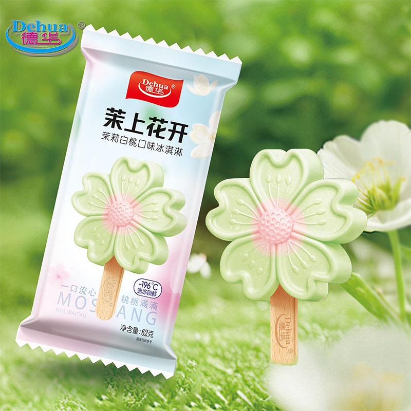 德华茉上花开雪糕茉莉白茶口味