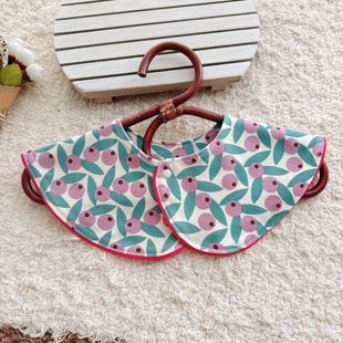 纯棉婴儿围嘴韩版 ins口水巾新生儿吸水口水兜宝宝围兜360度可旋转