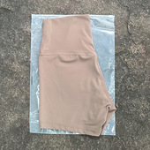 新款 夏 瑜伽三分裤 外贸高腰运动紧身短裤 女弹力速干跑步健身打底裤