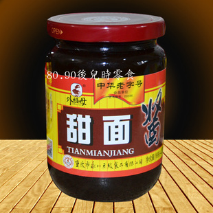 重庆永川外祖母甜面酱400g包邮煎饼果子重庆小面杂酱面烤鸭酱肉用