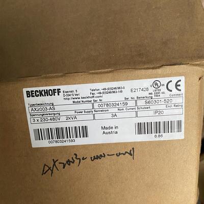 议价德国倍福BECKHOFF AX2010-Bx/AX2020-Bx