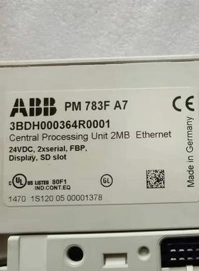 议价模块PM783F A73BDH000364R0001底座TB711F 3BDH000365R000