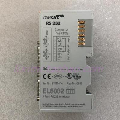 议价BECKHOFF EL6002 EL3318