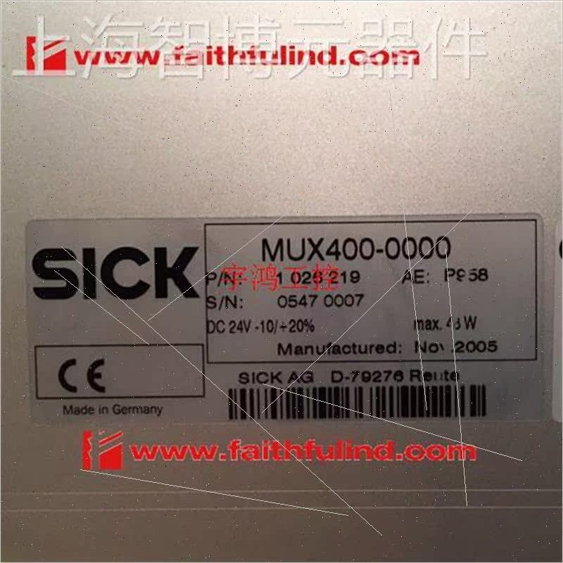 议价Sick MUX400-0000 西克安全控制模块 1026219议议
