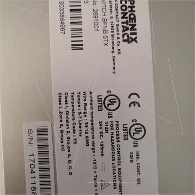 议价议菲尼克斯5口非管理型交换机FL SWITCH SFNB 5TX-议