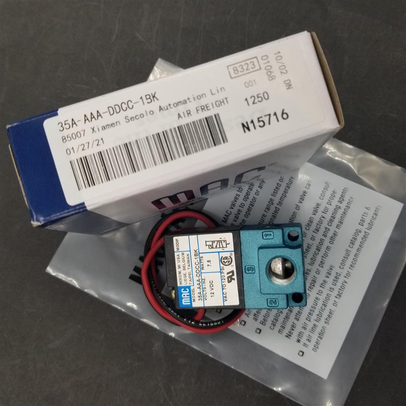 议价 MAC电磁阀 36A-B00-JDA0-1KA 为准