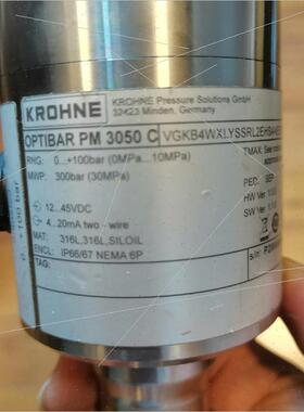 议价KROHNE科隆OPTIBAR PM 3050 C ,议