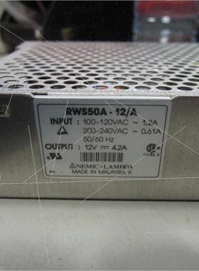 议价NEMIC-LAMBDA直流开关电源 RWS50A-12/A 12V 4.2A