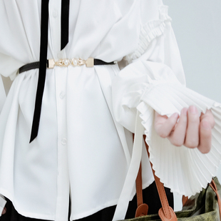 弥爱超百搭弹力卡扣细腰带 配饰