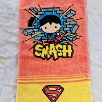 Original single cut fleece print Batman Superman Wonder Woman face towel, children's towel, handkerchief, hand towel, square towel thumbnail 2