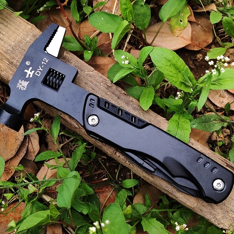 猛士DY-12便携式多功能户外扳手锤车载小刀破窗求生锤工具老虎钳,户外/登山/野营/旅行用品,多功能组合工具,淘宝优惠券,粉丝福利购,淘宝优惠卷