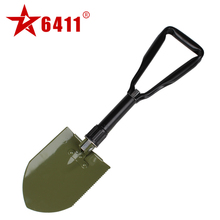 6411工厂猛士战车版Q3工兵铲子锹多功能户外野营折叠铁锹铲子中国