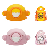 小黄鸭B.DUCK保温杯配件盖子儿童水杯杯盖直饮盖杯套吸管吸嘴杯B