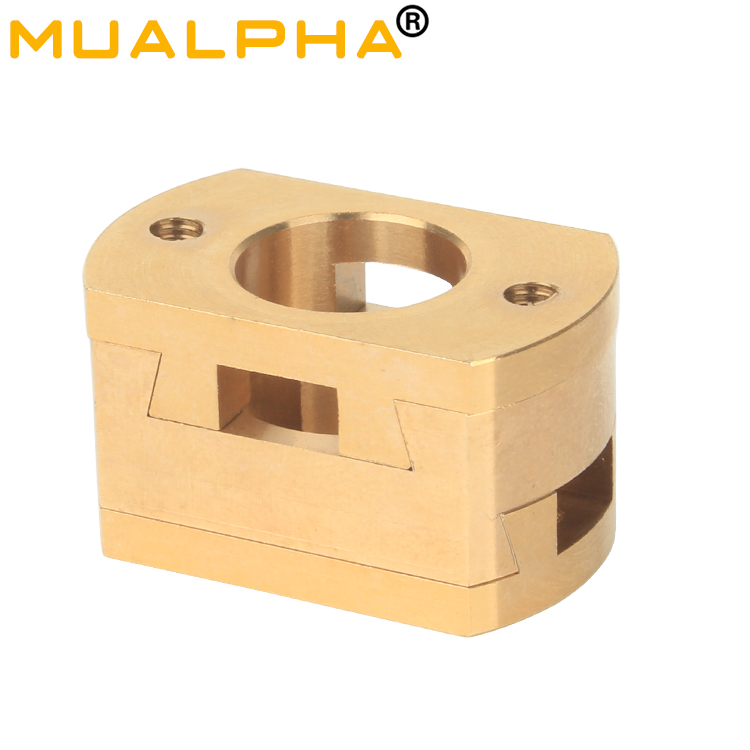 MUALPHA 3D打印机配件T8Z轴丝杆Oldham联轴器耦合器消纹路 Ender3