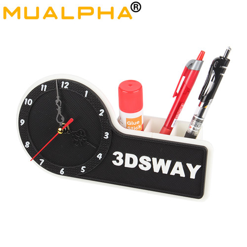 MUALPHA3D打印时钟模型组件