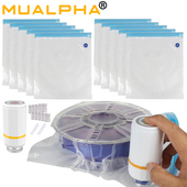 PETG 3D打印耗材真空密封袋PLA ABS TPU抽气泵压缩收纳袋防潮除湿