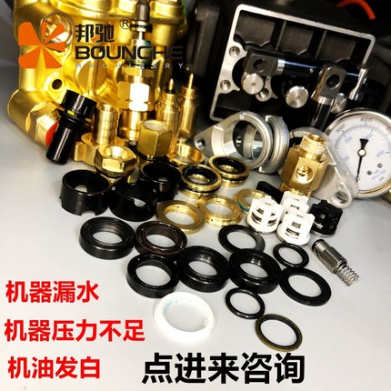 邦驰702/2500/2900/803洗车机泵头配件水封调压阀顶杆微动开关盒