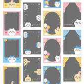 吉伊卡哇透明小卡保护套少女心3寸追星照片收纳袋小八乌萨奇卡膜