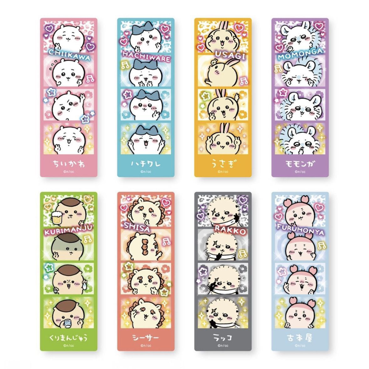 吉伊卡哇书签乌萨奇小八吉伊PVC透卡亚克力拍照装饰可爱吉伊卡哇