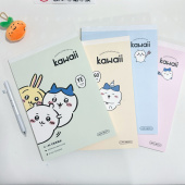 吉伊卡哇B5大号草稿本卡通可爱空白本画画本折纸本记事本素描本子