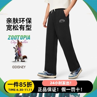迪士尼疯狂动物城宽松休闲卫裤 新款 AKLV907 2025冬季 李宁运动长裤
