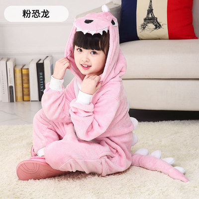 恐龙鳄鱼可爱珊瑚男孩连体睡衣