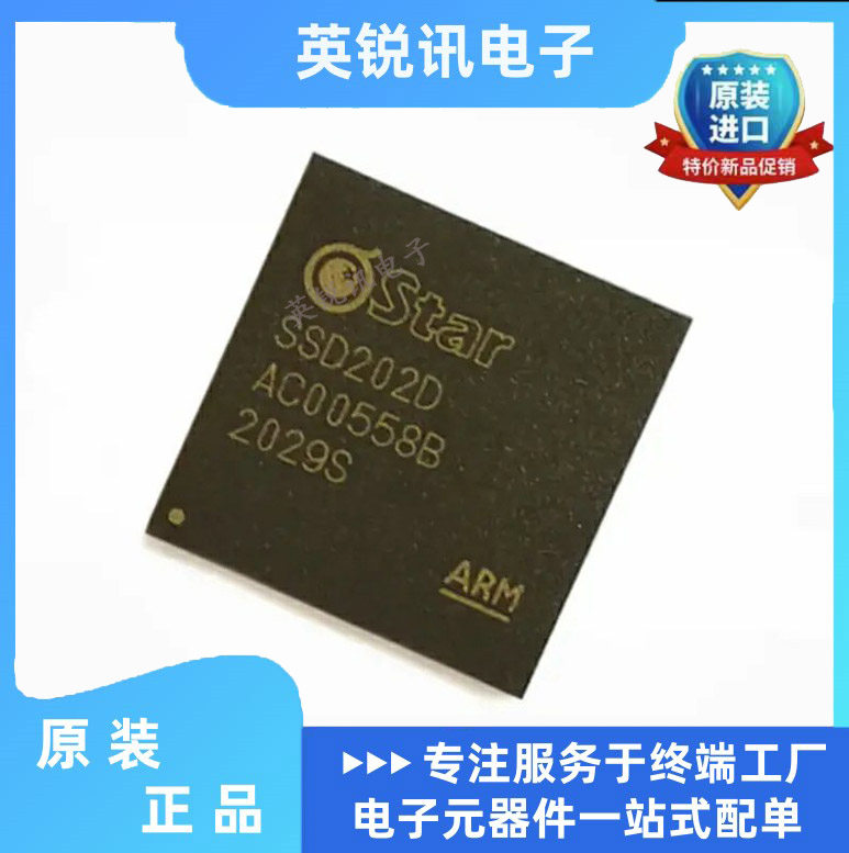 全新原装正品 SSD202D QFN128封装 视频解码器芯片