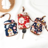 Ключница, ткань, универсальная сумка-органайзер, маленькие ключи от машины, маленький картхолдер, 2 в 1