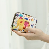 Картхолдер, маленькая свежая сумка через плечо, милый короткий бумажник, кошелек