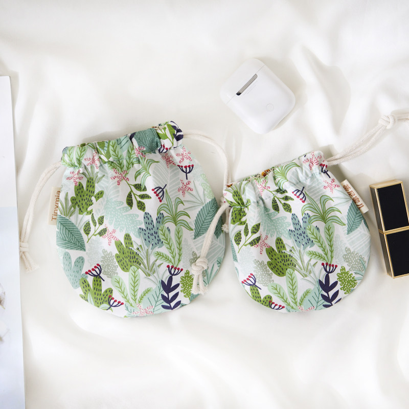 小清新布艺零钱袋学生日式古风香囊包放耳机充电器收纳口红包束口,箱包皮具/热销女包/男包,钱包,淘宝优惠券,粉丝福利购,淘宝优惠卷