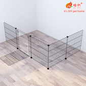 免打孔宠物门栏狗狗围栏室内防狗栏杆门隔断泰迪柯基小型幼犬栅栏