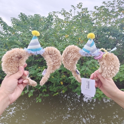 出租上海迪士尼租赁发箍日本东迪40周年达菲发箍出租冰淇淋头箍租