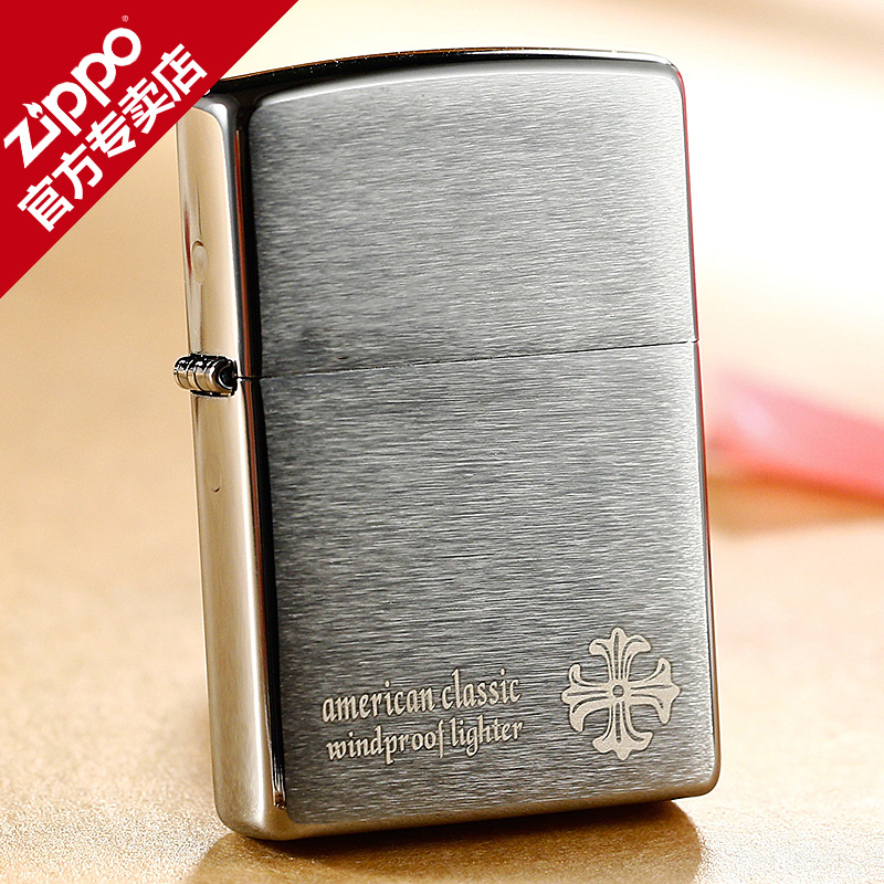 zippo´ò»ð»úzippoÕý°æ ÃÀ¹úÔ×°ÕýÆ· ¾µä¸õ±êÖ¾ 200¹ÅµäÊ®×Ö¼Ü