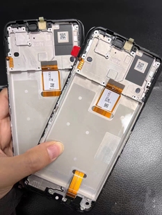 适用畅玩30plus拆机带框屏幕总成 畅玩40plus拆机带框屏幕总成