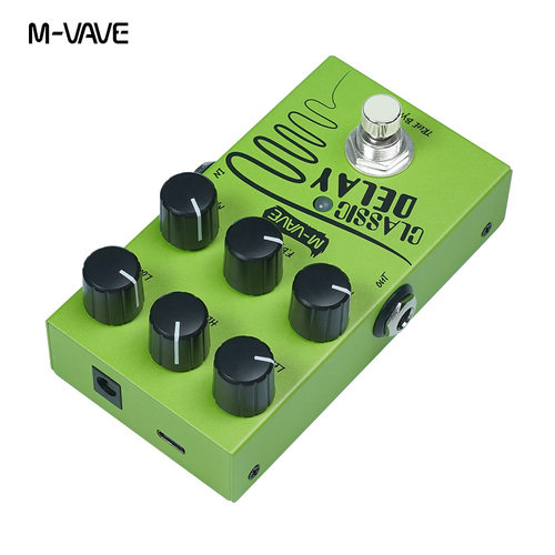 电吉他效果器延迟效果模拟延迟迷你易携带单块效果器